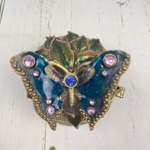 Butterfly Hinged Trinket‎ Dish